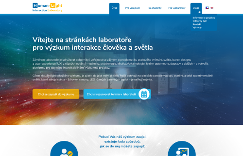 Human-Light Interaction Laboratory, Univerzita Palackého v Olomouci